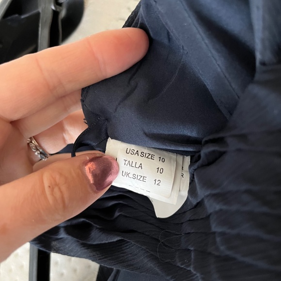 Mori Lee Navy Bridesmaid Dress - Picture 5 of 5